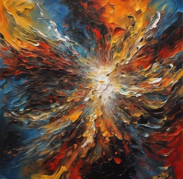 a grassy area with a hill in the background