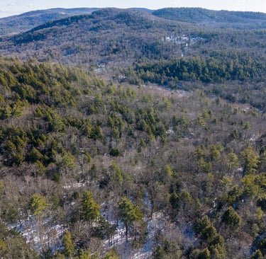 Hills in New England