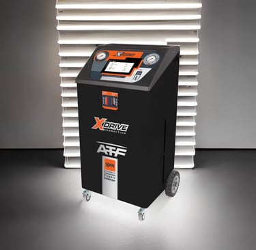 une machine pour vidange de boite automatique