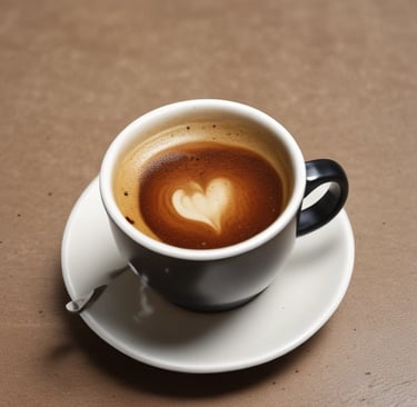 coffee in clear glass cup