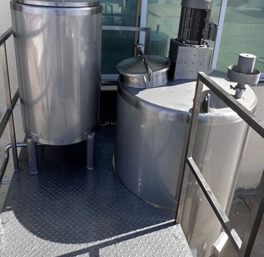 WILCO SS316 Food Grade Storage Tanks for UAE Food Industries