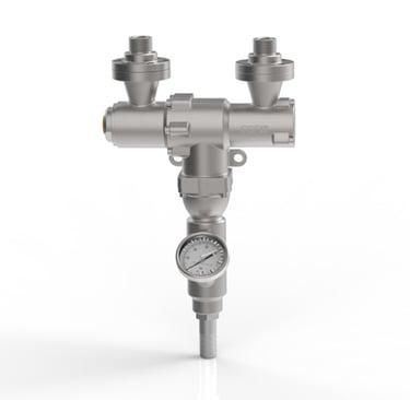 CSF Inox Steam Water Mixers - Made in Italy - Industrial Mixing Equipment - Distributed by MA Jinnah Trading LLC Middle East