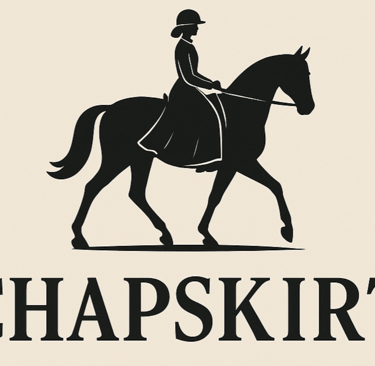 a woman riding a horse in a black and white sign