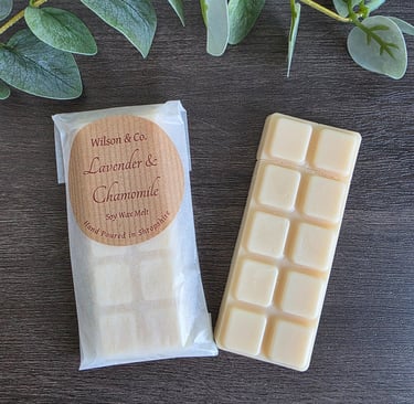 a lavender a chamomile scented wax melt