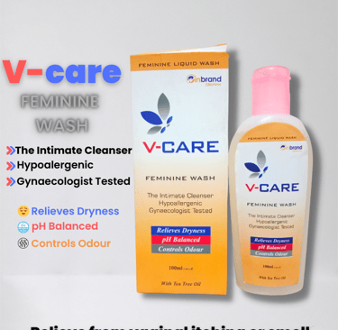 Vaginal wash, pH balance, vaginal acidity, vaginal burning