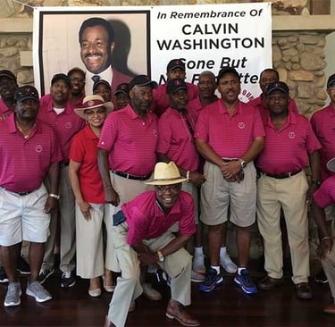 Par Four Golf Club photo of a group of black golfers