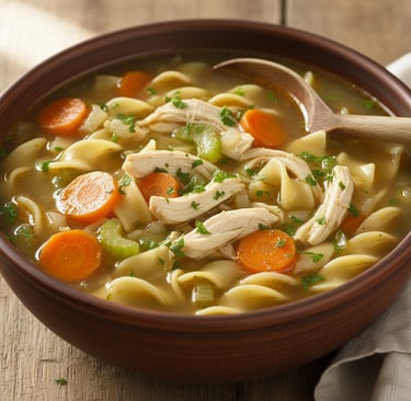 Easy chicken noodle soup