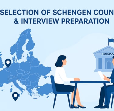 **Alt Text:** schengen-country-selection-interview-preparation-visa-processing