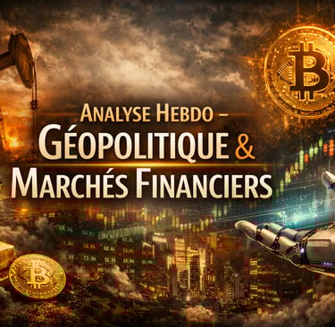 Analyse hebdo de la semaine : le conflit géopolitique et les marchés financiers