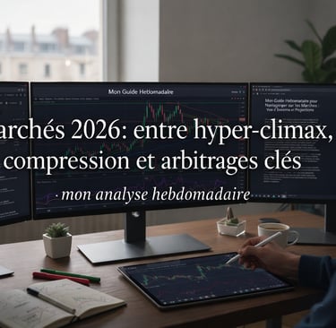 Marchés 2026 : entre hyper-climax, compression et arbitrages clés – mon analyse hebdomadaire