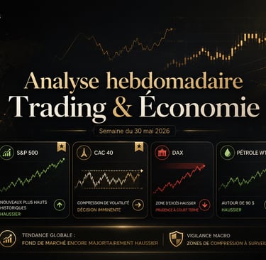 Analyse hebdo et marché toujours haussier sur les indices