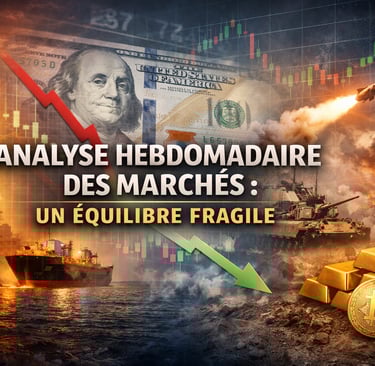 L'analyse hebdomadaire des marchés fragilisé