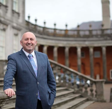 Terry Dooley at Castletown House