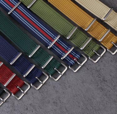 Ribbed NATO Nylon Strap