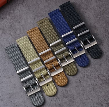 2 PCS Canvas style Watch band