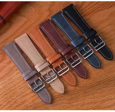 Leather Watch Band Strap