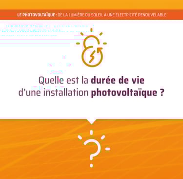 Quelle est la durée de vie d'une installation photovoltaïque? Solaire France Eco