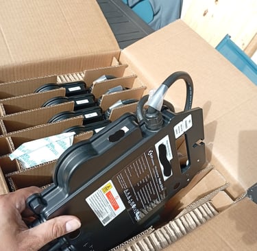 micro-onduleur APSystems utilisé pour installation photovoltaïque résidentielle de 9 kWc