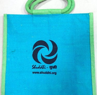 Eco-Friendly. Durable. Purpose-Driven. Jute Bag by NGO SHUDDHI