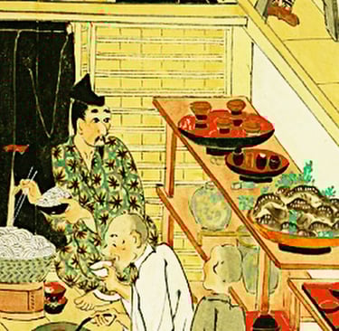 Fragment du rouleau peint dit Boki e kotoba