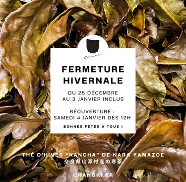 Affiche concernant la fermeture hivernale