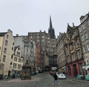 Victoria Street à Edimbourg