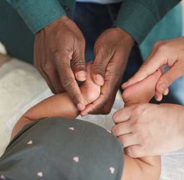 sage femme libérale et atelier massage bébé