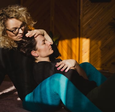 Emilia Tura warsztaty w Jaworznie, masaż Ka-Hi