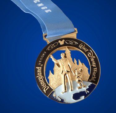 2012 runDisney Coast to Coast Challenge medal