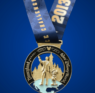 2013 runDisney Coast to Coast Challenge medal