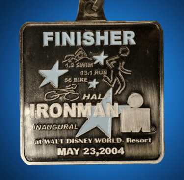 2004 Walt Disney World Half Ironman Triathlon Medal
