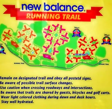 Disney's All Star Resorts Running Trails