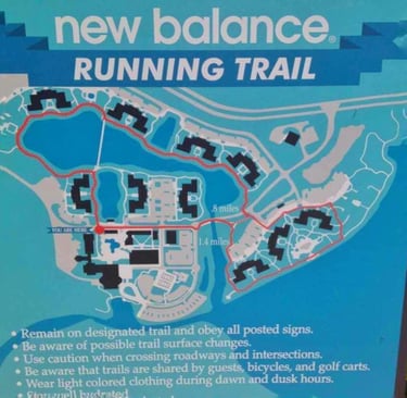 Disney's Saratoga Springs Running Trail