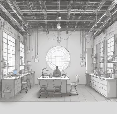 white and black sewing machine