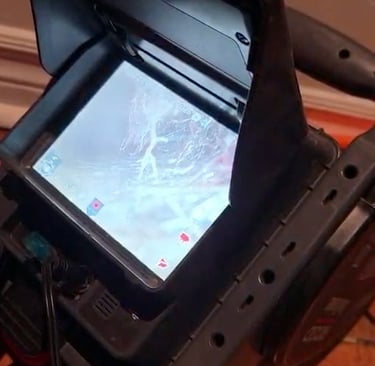 root intrusion TMR camera inspection