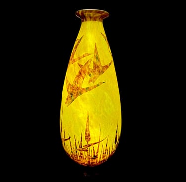 Vase Halbrans Le Verre Français