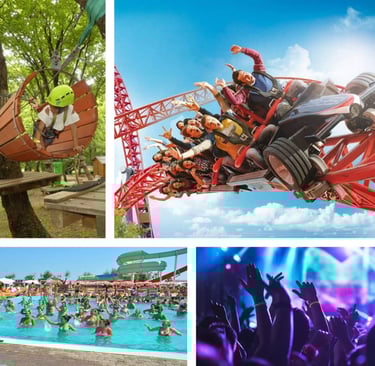 Divertimento in Romagna, parchi divertimento
