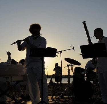 musica in spiaggia