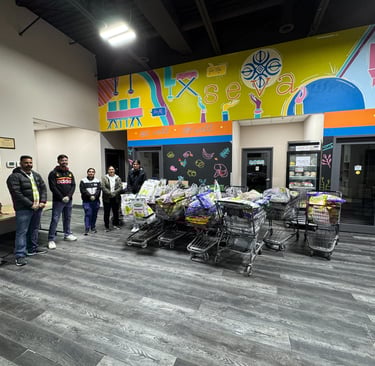 Food Delivery at local food bank