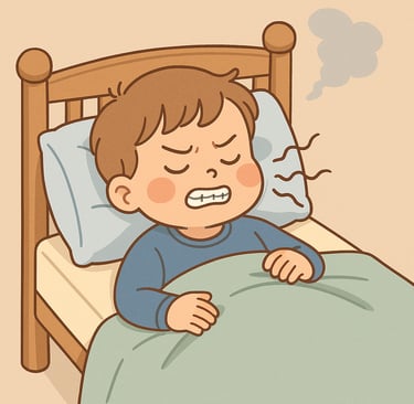 Bébé qui grince des dents (bruxisme) : faut-il s’inquiéter ?