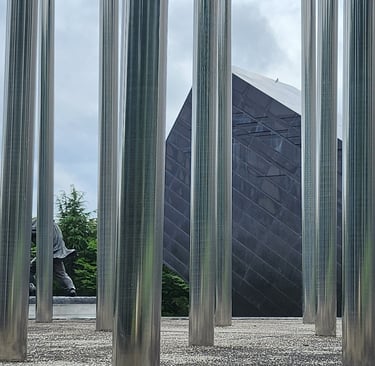 Memorial park artworks