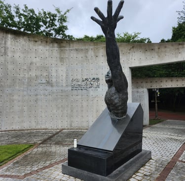 Memorial Park statue