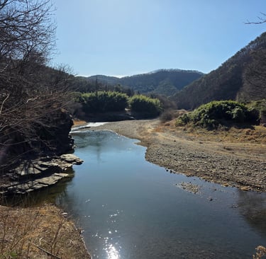 Bangucheon Stream in Ulsan