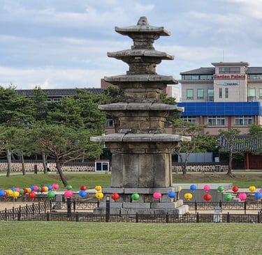 Jeongnimsa's five-storey stone pagoda