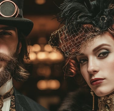 Steampunk Couple
