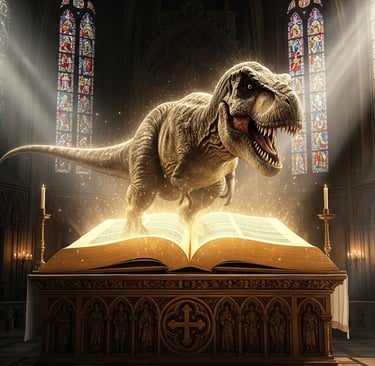 T-Rex and Bible