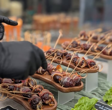 wedding starters selection