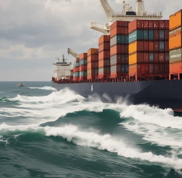 A panoramic view of a construction site with heavy machinery in action.
