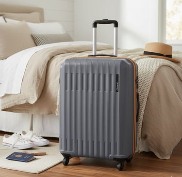 Safari Hard-Shell Wheeled Suitcase — Durable, Lightweight & Stylish Travel Luggage