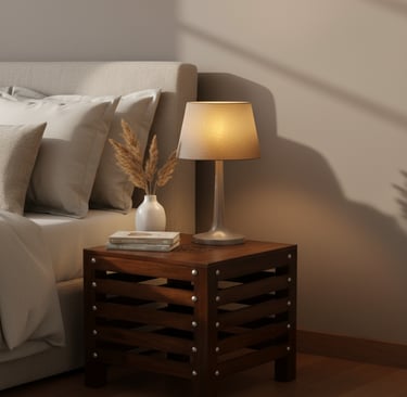 Antique Bedside Table Under ₹1200 | Cozy Home Decor Amazon Find